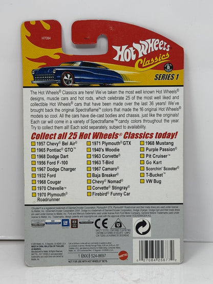 Hot Wheels Classics Series 1 1968 Ford Mustang 1:64 Diecast Purple
