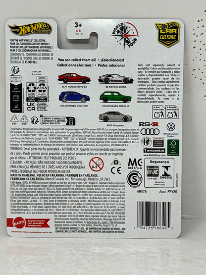 Hot Wheels Premium World Tour Volkswagen Golf MK7 Wolfsburg 1:64 Diecast