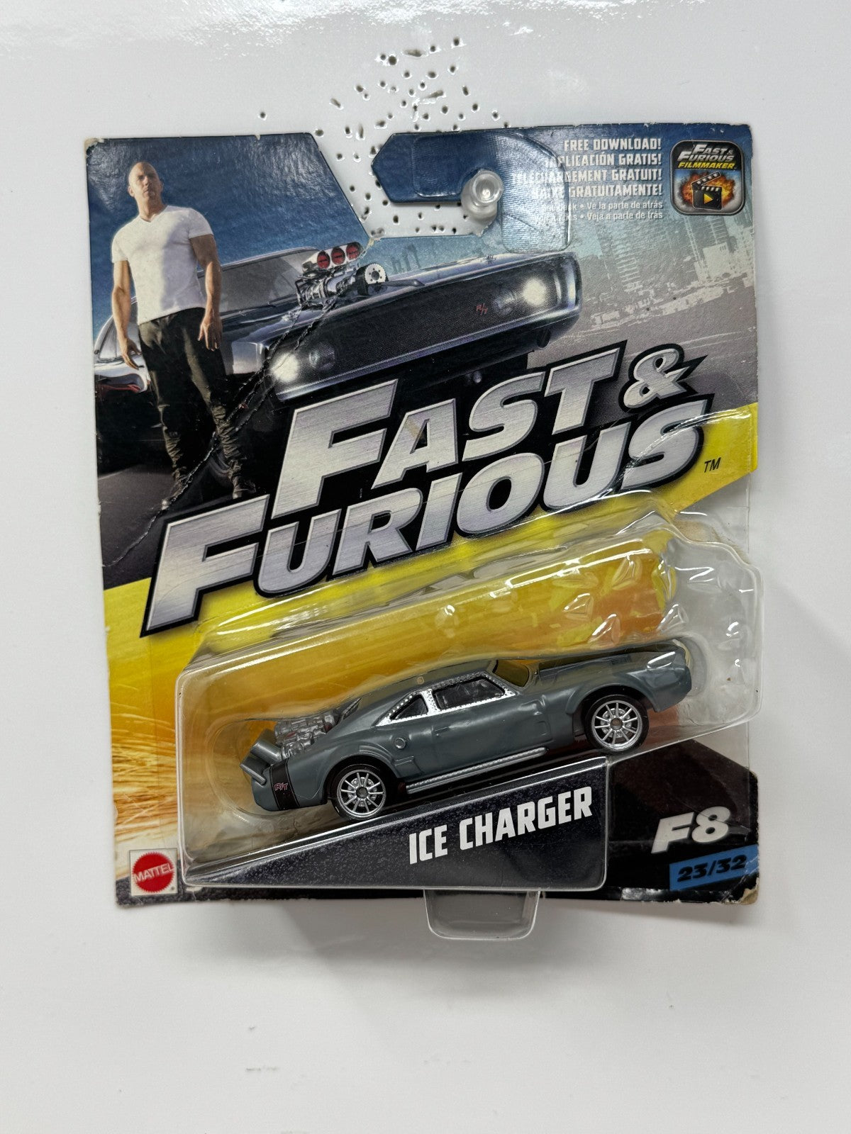 Mattel Fast & Furious Ice Charger F8 1:55 Diecast