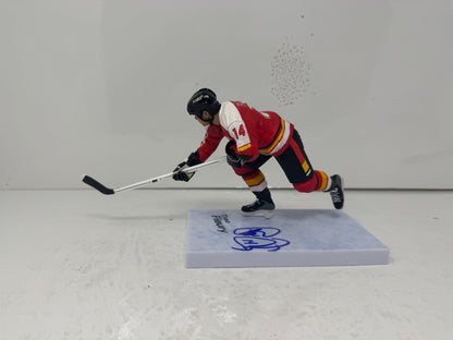 McFarlane NHL Theo Fleury Calgary Flames Figure Auto Signed