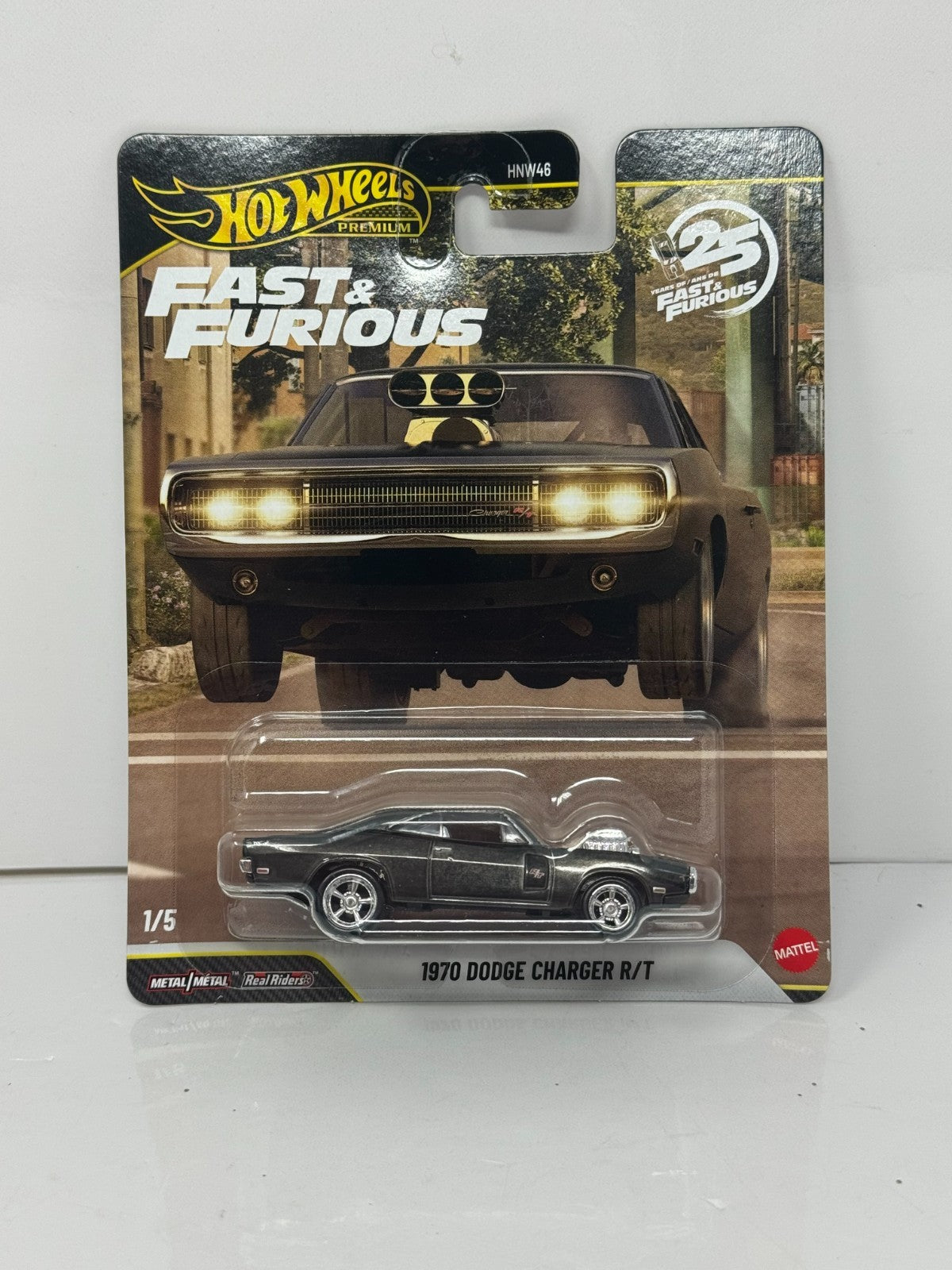 Hot Wheels Premium Fast & Furious 1970 Dodge Charger RT CHASE 1:64 Diecast