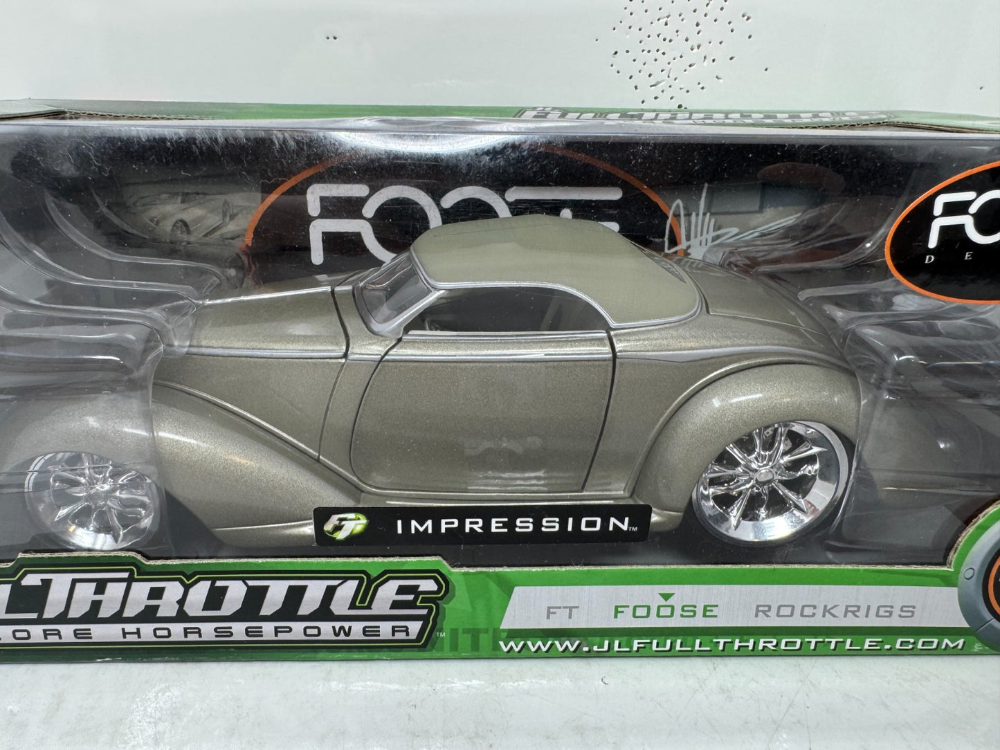 JL Full Throttle Foose Design Impression 1936 Ford Roadster 1:18 Diecast