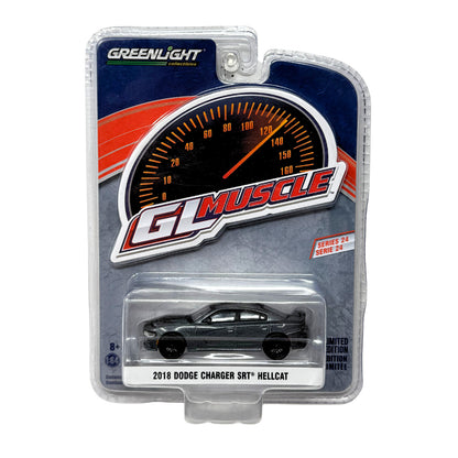 Greenlight GL Muscle 2018 Dodge Charger SRT Hellcat 1:64 Diecast