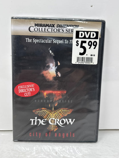 The Crow: City of Angels DVD Action Fantasy Sequel Movie New & Sealed