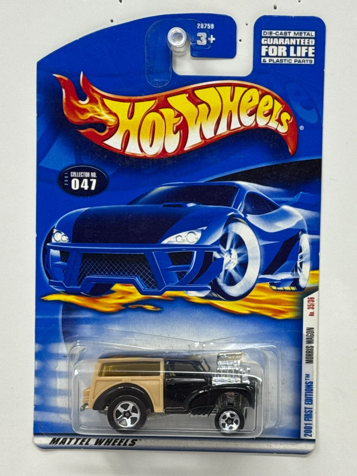 Hot Wheels First Editions Morris Wagon 1:64 Diecast Black V
