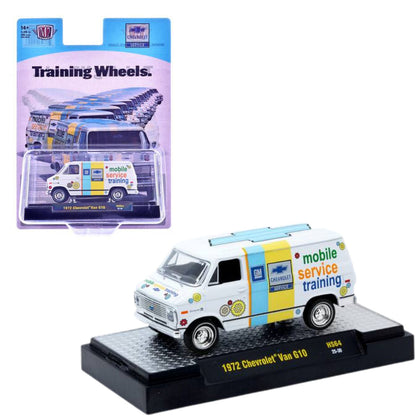 M2 Machines Training Wheels 1972 Chevrolet Van G10 Mobile Service 1:64 Diecast