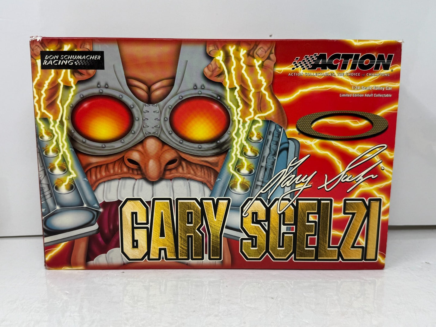 Action Gary Scelzi Oakley NHRA 2004 Stratus Dodge Funny Car Mopar 1:24 Diecast