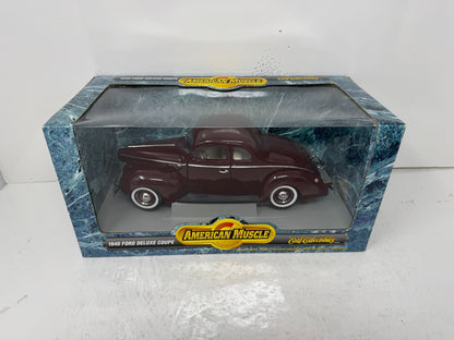 Ertl American Muscle 1940 Ford Deluxe Coupe 1:18 Diecast