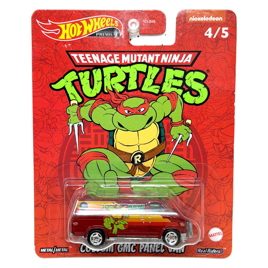 Hot Wheels Teenage Mutant Ninja Turtles Raphael GMC Panel Van 1:64 Diecast