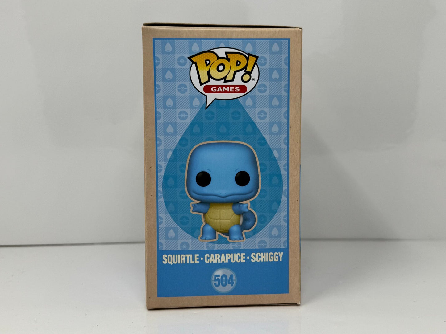 Funko Pop! Games Pokemon #504 Squirtle Soft Color Vinyl Figure