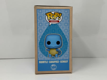 Funko Pop! Games Pokemon #504 Squirtle Soft Color Vinyl Figure