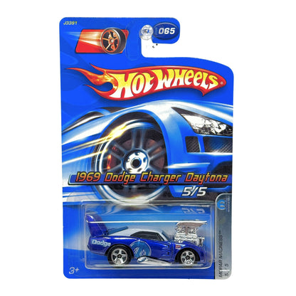 Hot Wheels Mopar Madness 1969 Dodge Charger Daytona 1:64 Diecast Blue