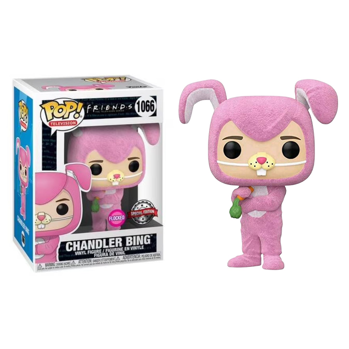 Funko Pop! Television Friends #1066 Flocked Special Edition Vinyl Figure