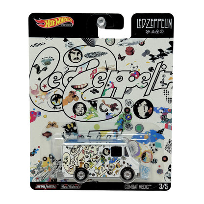 Hot Wheels Premium Led Zeppelin Combat Medic 1:64 Diecast