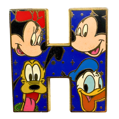 Disney Alphabet Collection 2011 - 'H' Trading Pin DC1S7 2011