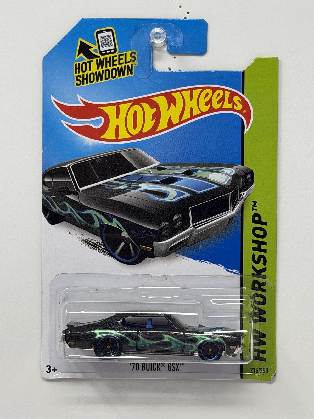 Hot Wheels HW Workshop 1970 Buick GSX 1:64 Diecast Black V1