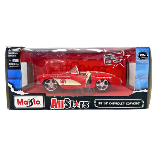 Maisto All Stars 1957 Chevrolet Corvette 1:24 Diecast