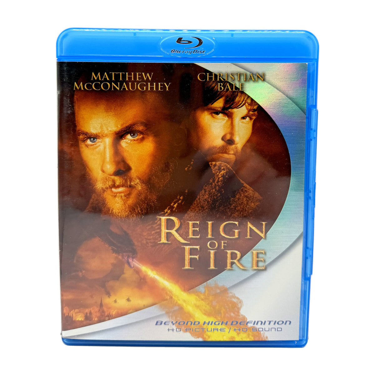 Reign of Fire (Blu-ray) Matthew McConaughey Christian Bale Fantasy Action