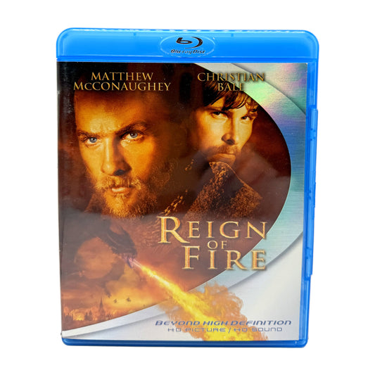 Reign of Fire (Blu-ray) Matthew McConaughey Christian Bale Fantasy Action