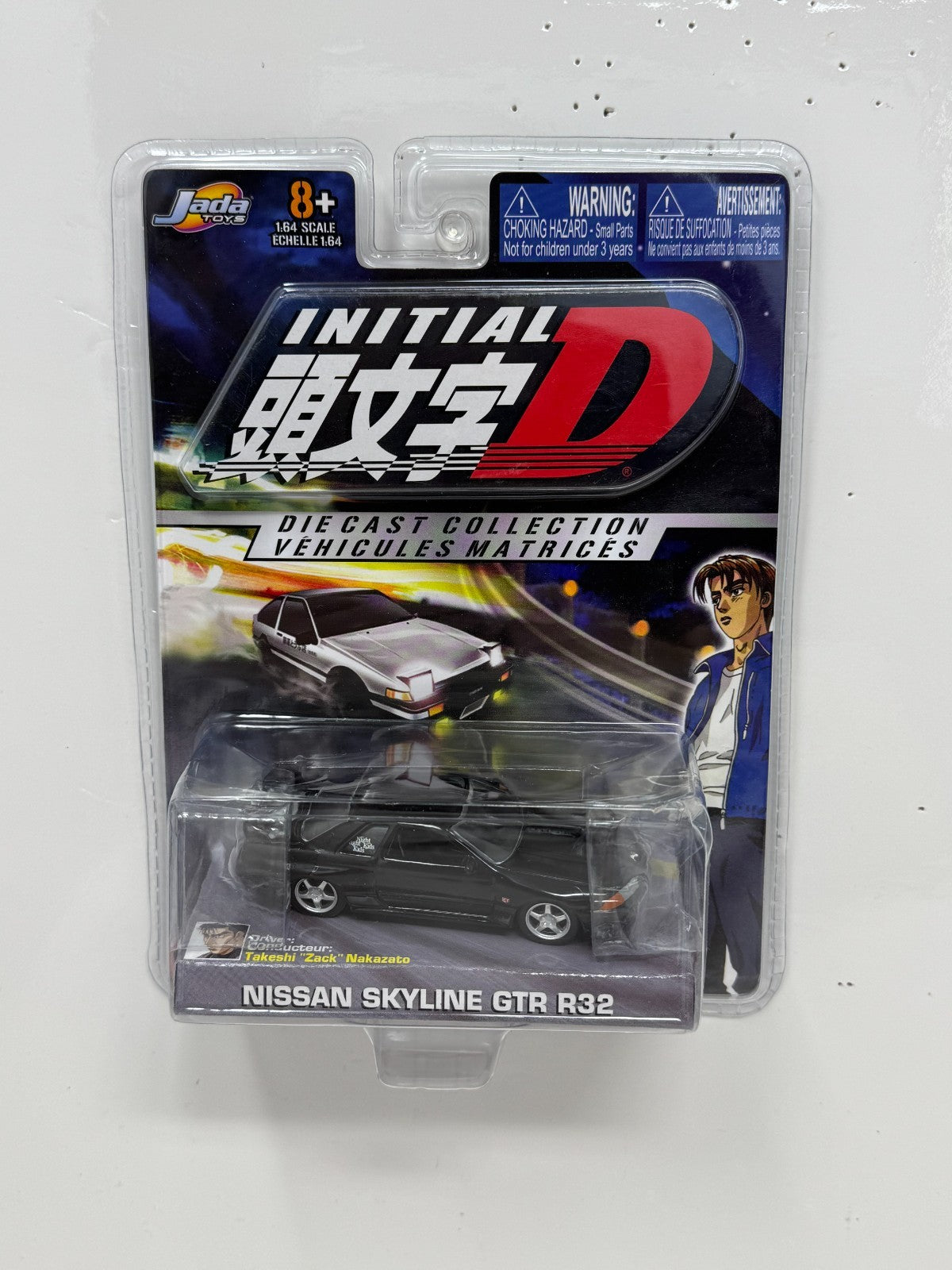 Jada Toys Initial D Nissan Skyline GTR R32 1:64 Diecast
