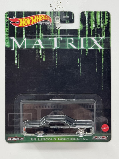 Hot Wheels Premium The Matrix 1964 Lincoln Continental 1:64 Diecast