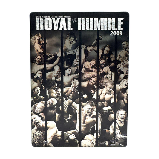 WWE Royal Rumble 2009 Steelbook (DVD) WWE Wrestling