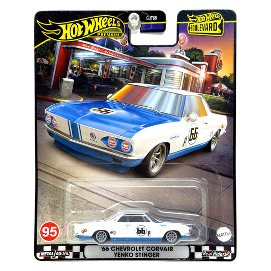 Hot Wheels Premium Boulevard #95 1966 Chevy Corvair Yenko Stinger 1:64 Diecast
