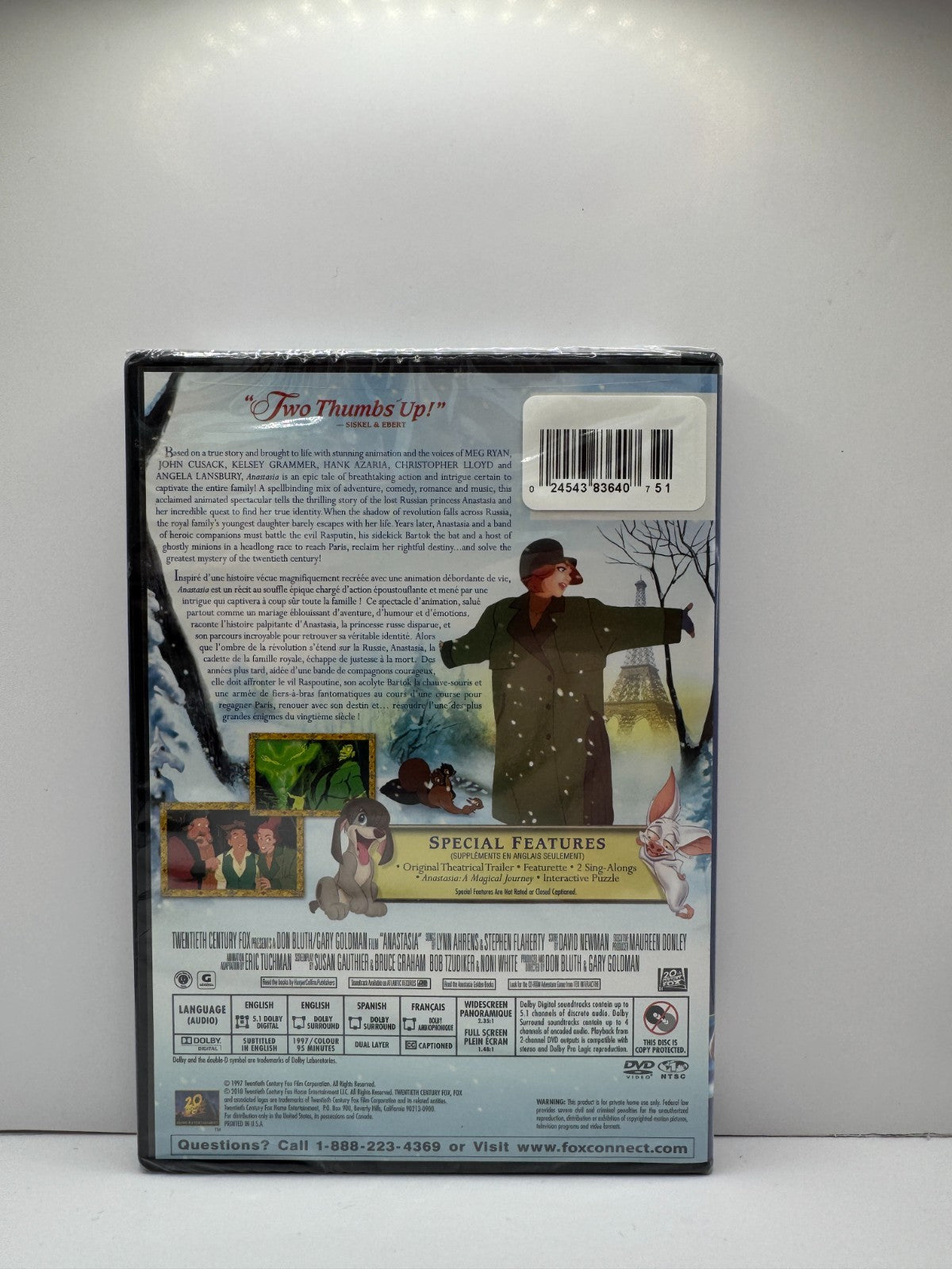 Anastasia (DVD) Animation