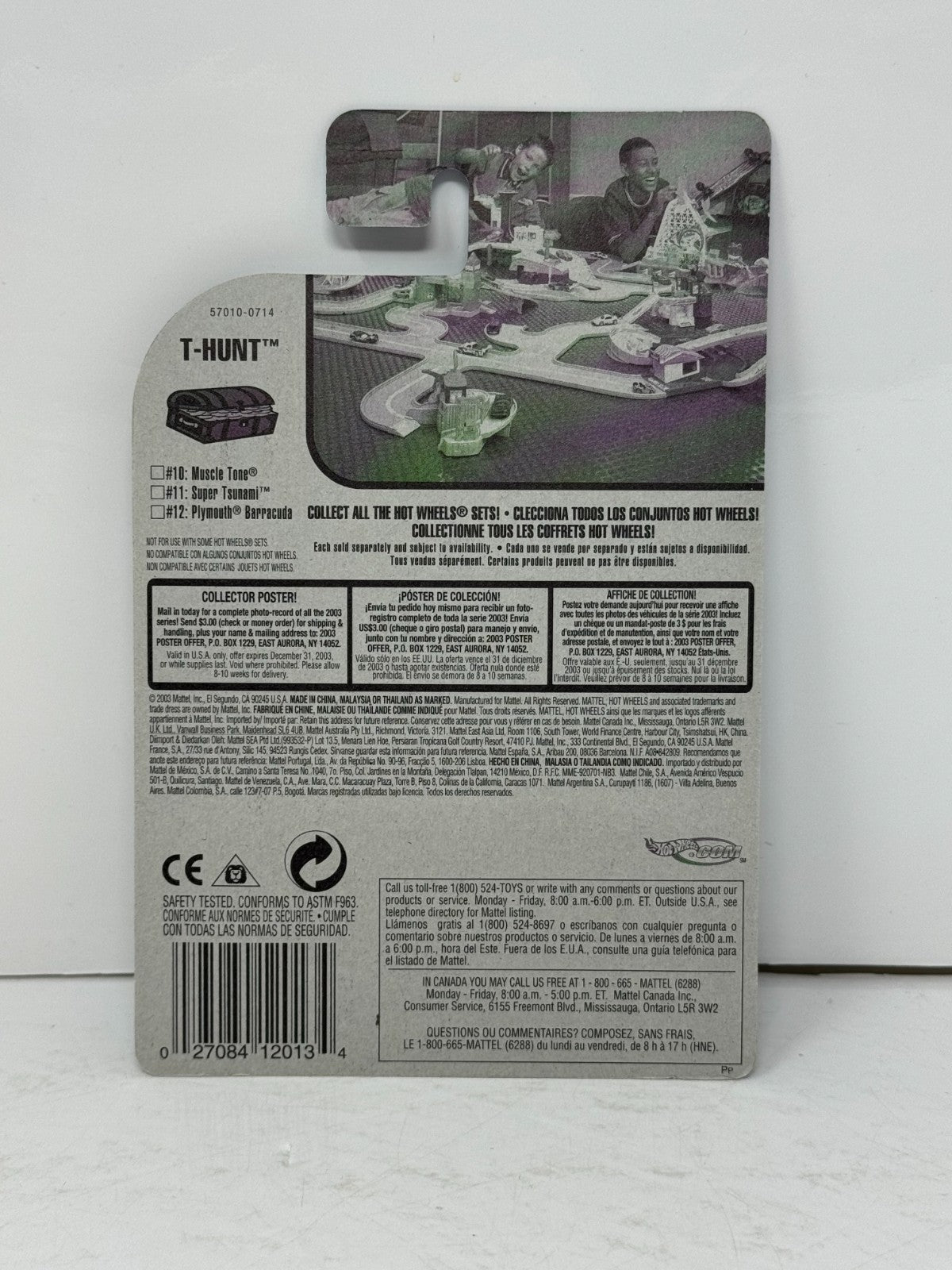 Hot Wheels T-Hunt Super Tsunami 1:64 Diecast Real Riders