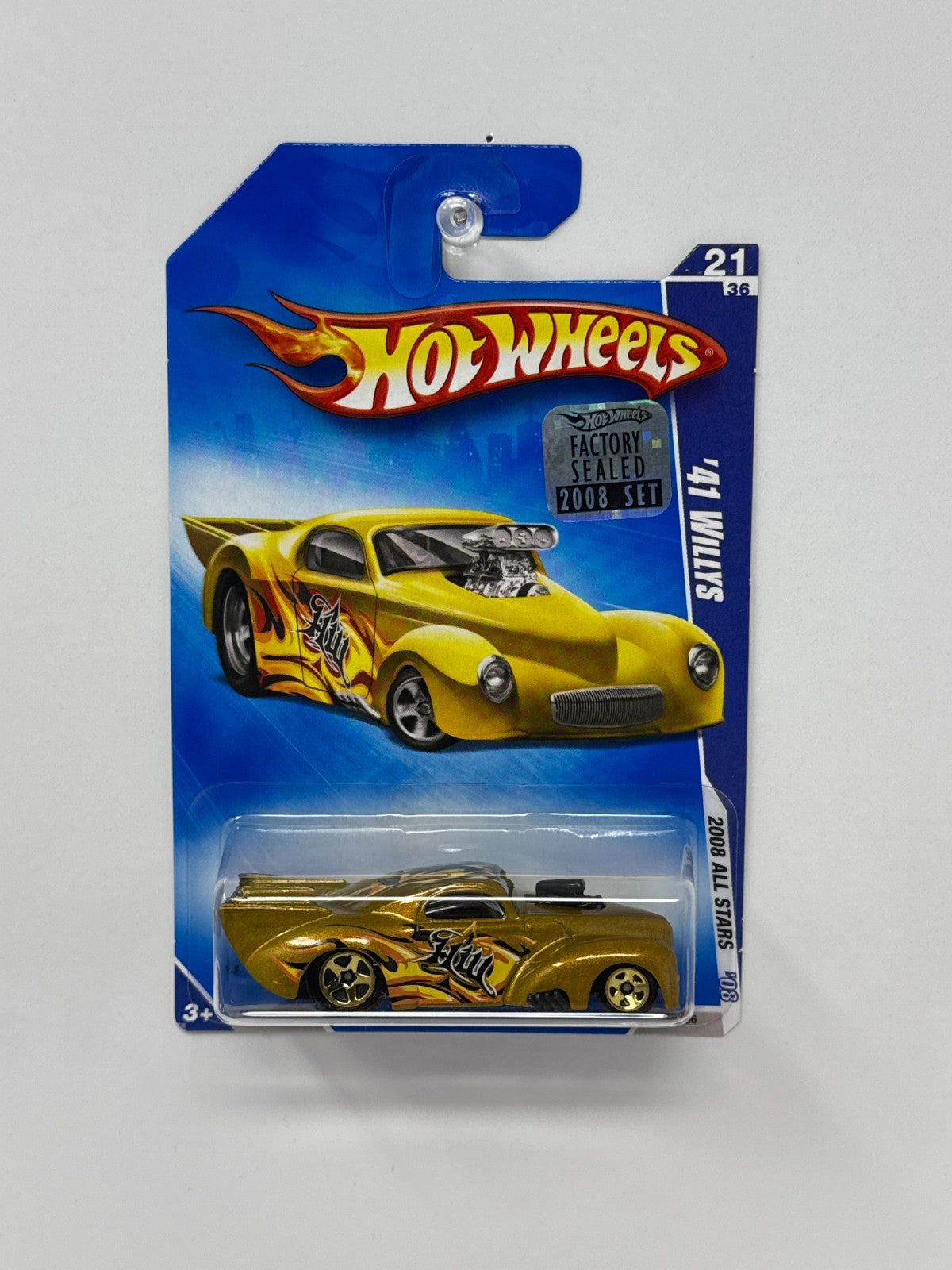 Hot Wheels 2008 All Stars 1941 Willys 1:64 Diecast Factory Sealed