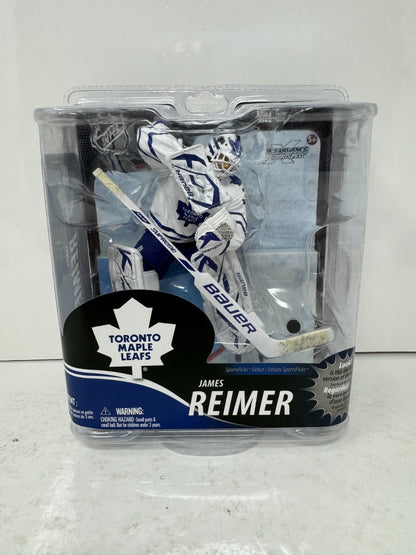 Mcfarlane NHL Series 30 James Reimer Toronto Maple Leafs Action Figure RARE