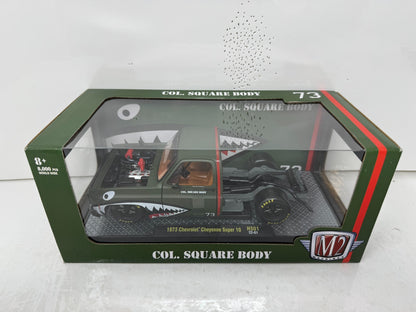 M2 Machines 1973 Chevrolet Cheyenne Super 10 Col. Square Body 1:24 Diecast