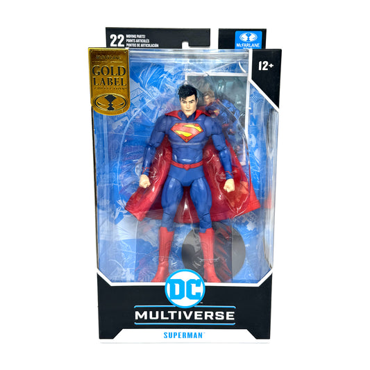 McFarlane DC Multiverse New 52 Superman Gold Label Action Figure