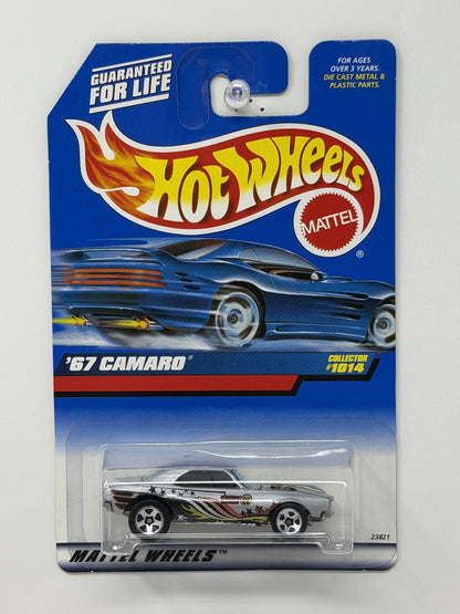 Hot Wheels 1967 Chevrolet Camaro 1:64 Diecast Silver USA Card