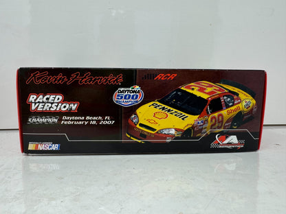 Motorsports Authentics Nascar #29 Kevin Harvick Daytona Raced Win 1:24 Diecast