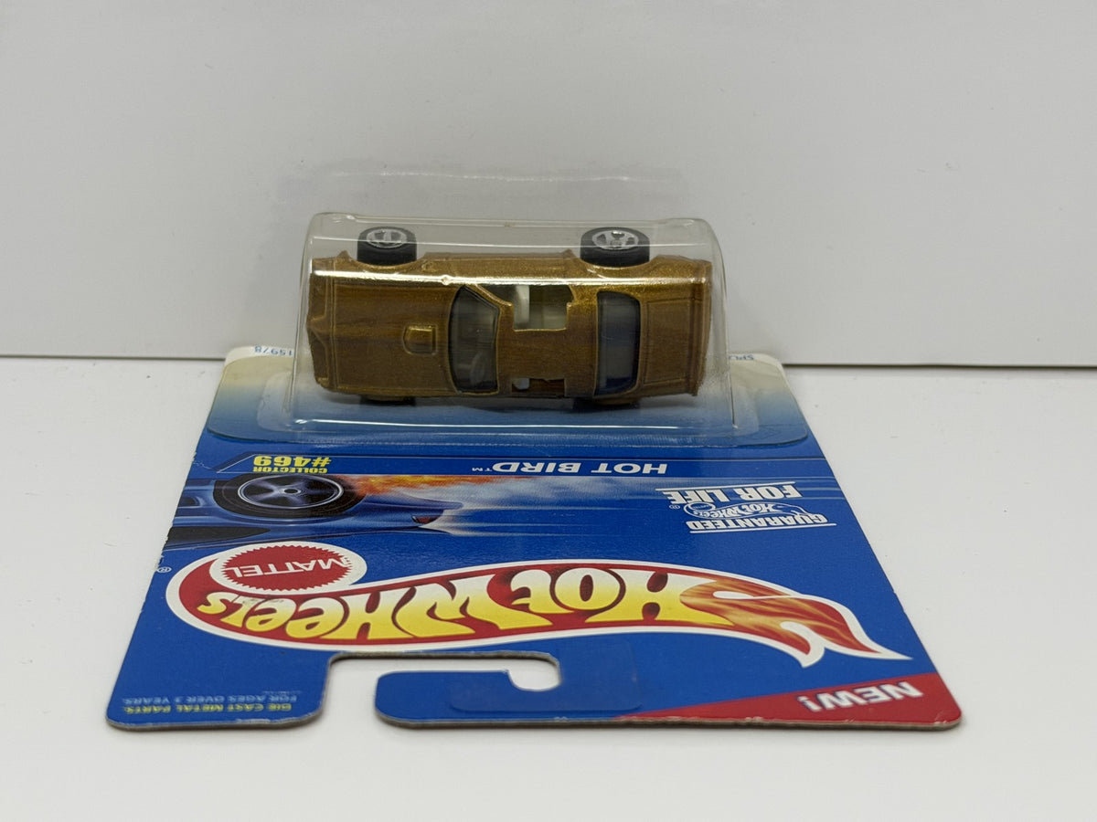 Hot Wheels Pontiac Hot Bird Collector 469 1:64 Diecast Gold V1