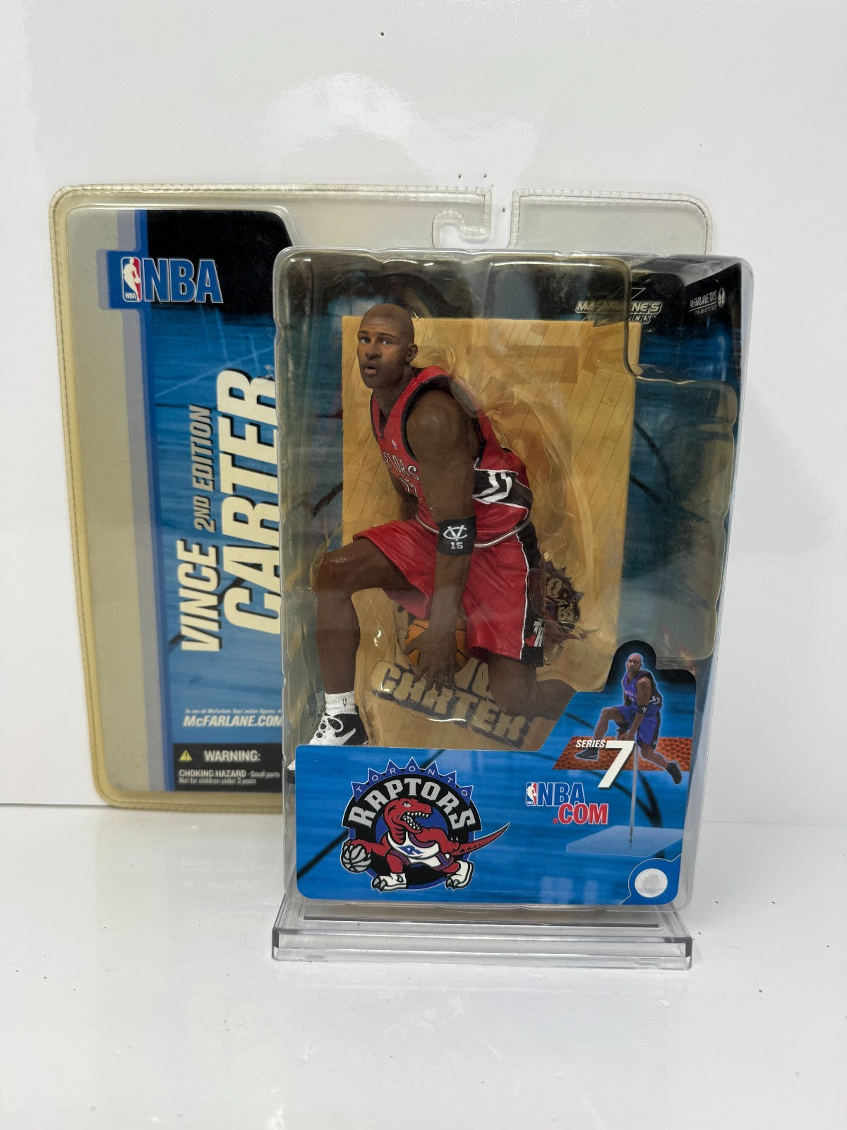 McFarlane NBA Vince Carter Toronto Raptors Series 7 Variant Figure