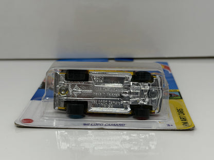 Hot Wheels HW Art Cars 1968 COPO Camaro 1:64 Diecast Yellow