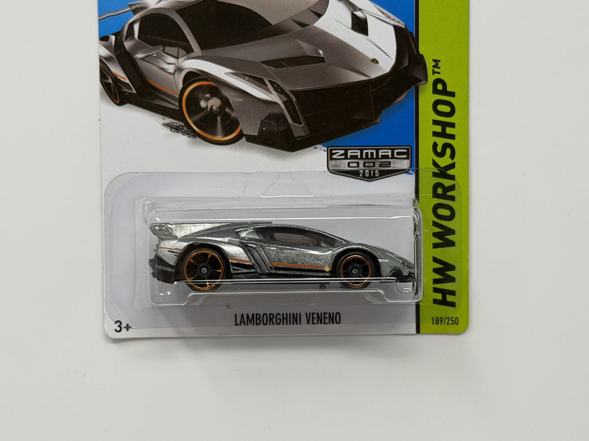 Hot Wheels ZAMAC HW Workshop Lamborghini Veneno 1:64 Diecast