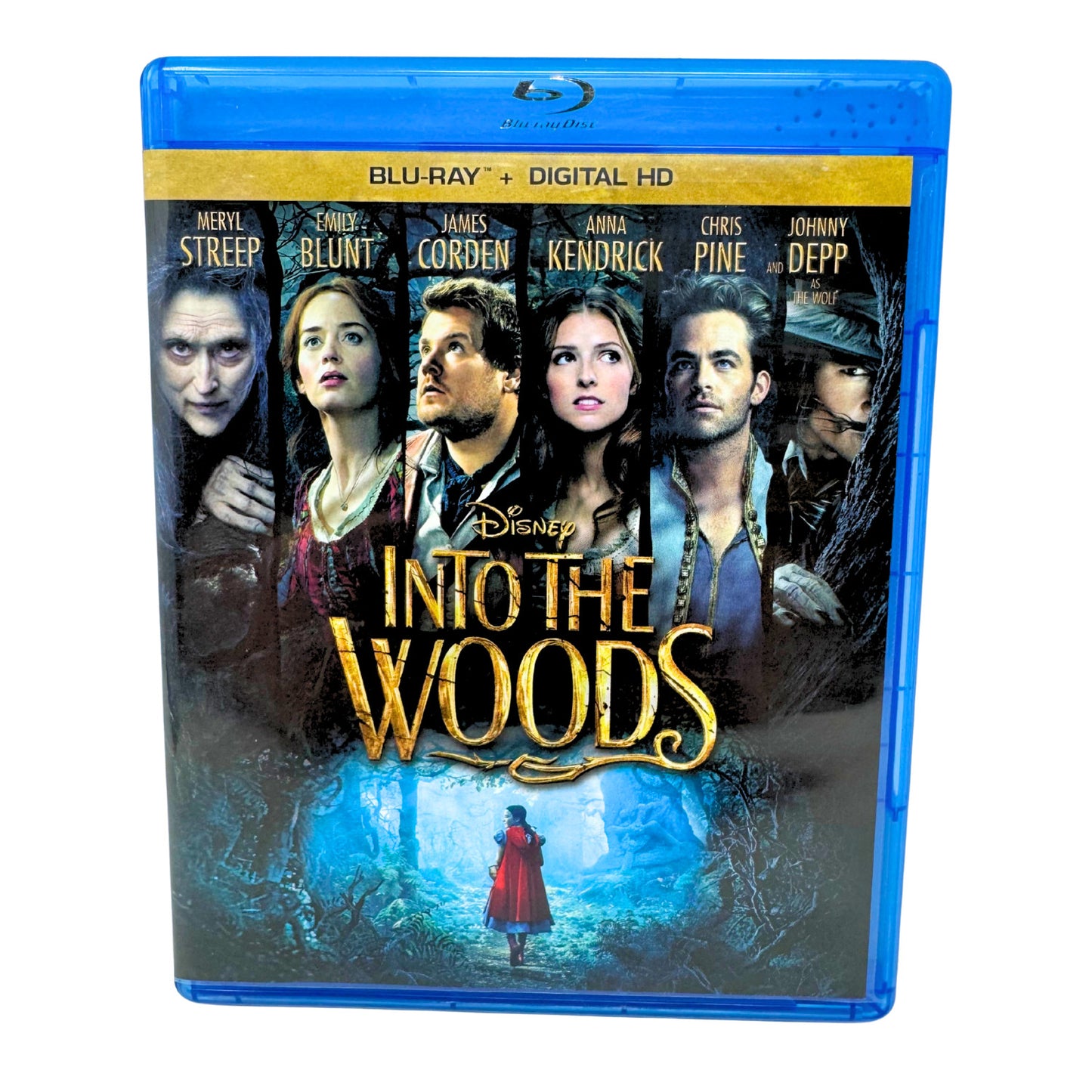Into the Woods (Blu-ray) Disney Meryl Streep Musical Fantasy Movie