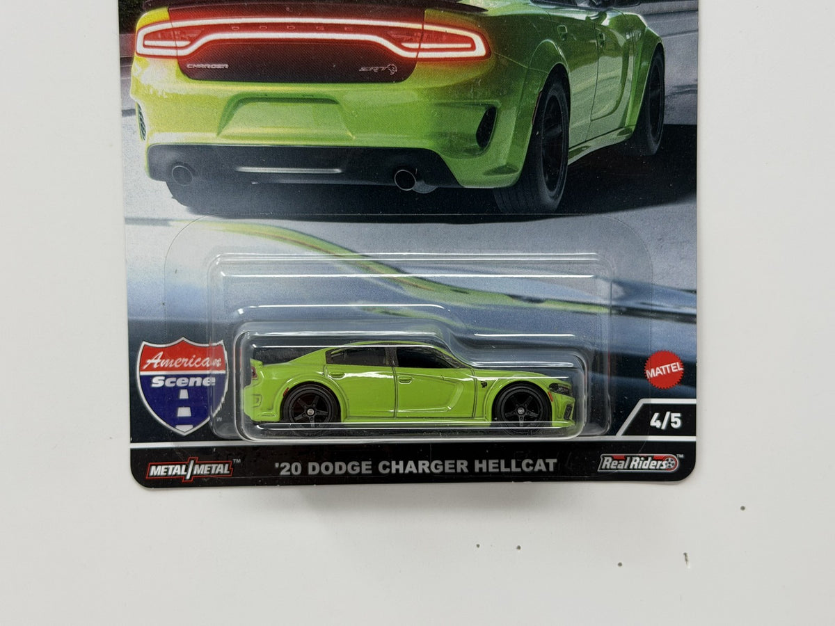 Hot Wheels Premium American Scene 2020 Dodge Charger Hellcat 1:64 Diecast