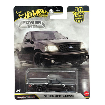 Hot Wheels Premium Power Trip 1999 Ford F-150 SVT Lightning 1:64 Diecast
