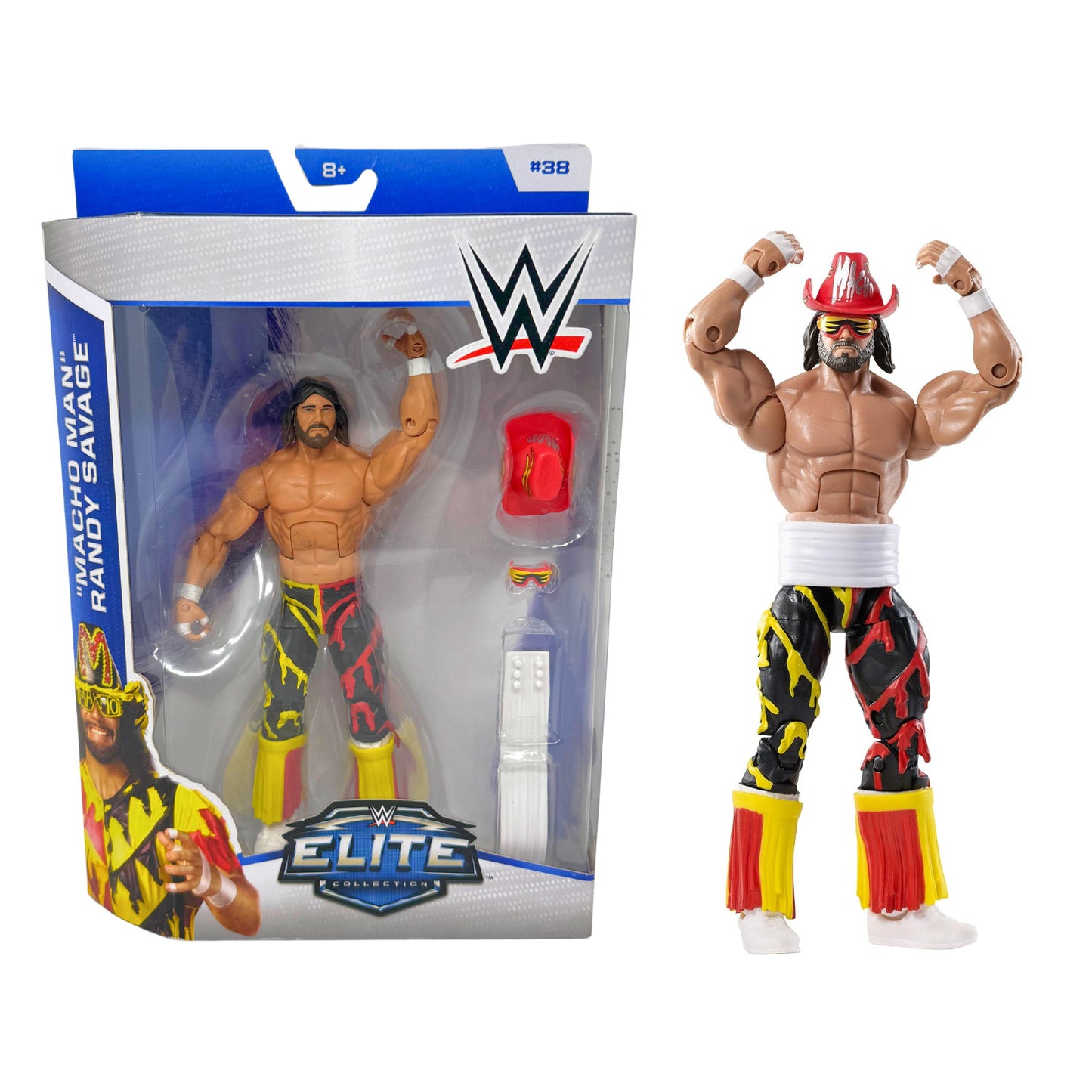 WWE Elite Collection Series 38 Macho Man Randy Savage Action Figure Mattel