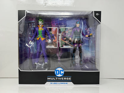McFarlane DC Multiverse The Joker & Punchline Action Figure 2-Pack