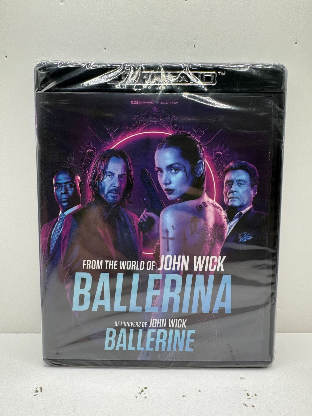 Ballerina (4K UHD Blu-ray) Elle Fanning John Wick Action Thriller New & Sealed!!