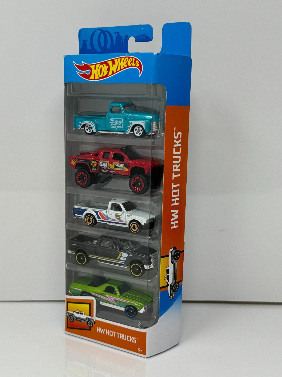 Hot Wheels HW Hot Trucks 5-Pack Gift Set 1:64 Diecast