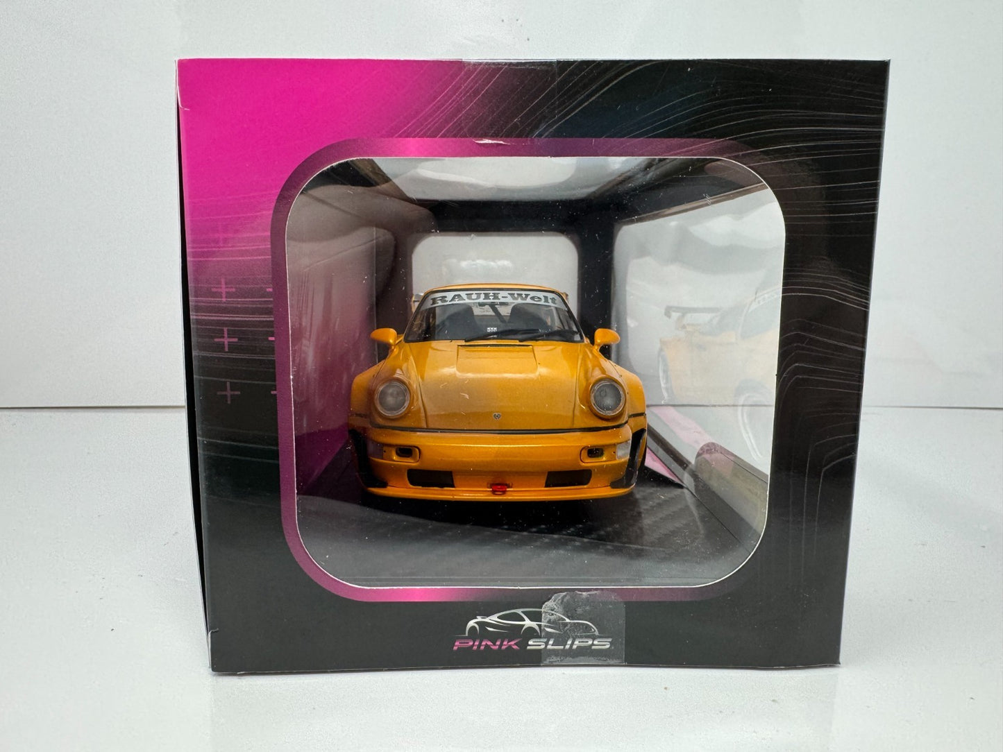 Jada Pink Slips Porsche 911 RWB Body Kit Orange 1:18 Diecast