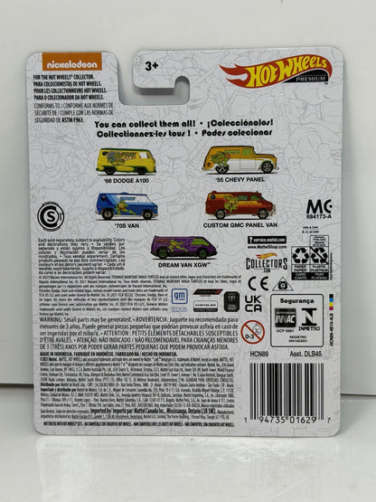 Hot Wheels Hot Wheels Teenage Mutant Ninja Turtles Leonardo '70 Van 1:64 Diecast