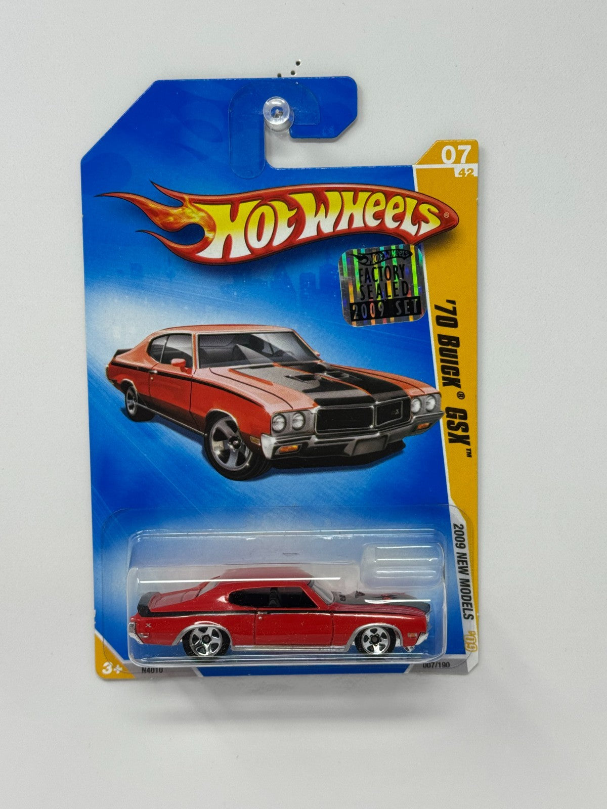 Hot Wheels 2009 New Models 1970 Buick GSX 1:64 Diecast Factory Sealed V2