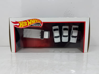 Hot Wheels Premium Nissan 4-Pack Collector Diorama Set 1:64 Diecast